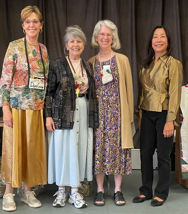 Diana Codding, Sharon Fry, Laura Barrett, and Linda Ralleca