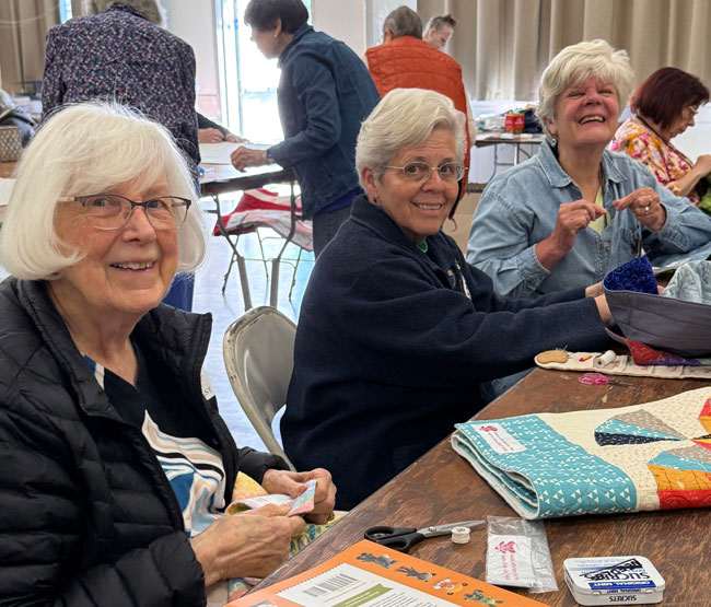 Angie Twitty, Barbara Lindquist and Diane Hoxeng
