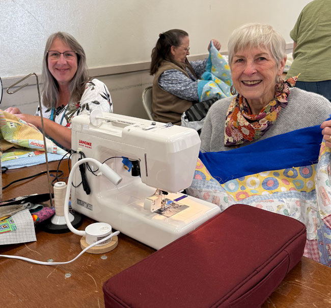 Judy Dengler and Jean Chirhart