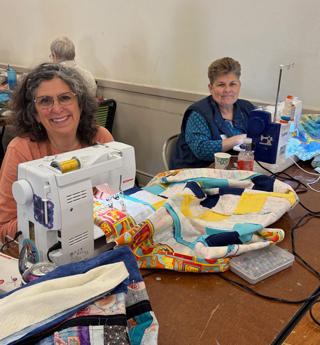 Elaine Ramires and Rhonda Doty