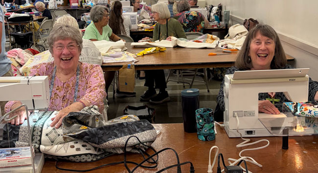 Janet Tonkin and Barbara Southard