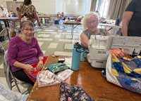 Mary Wood and Betty Upchurch
