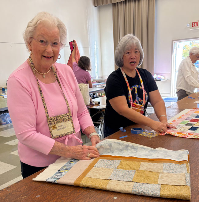 Helen Anderson and Janel Sugiyama