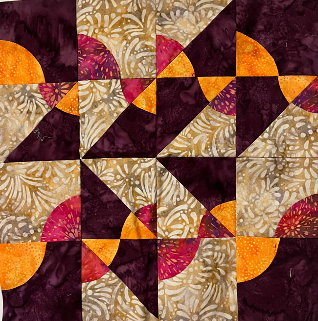 #4  Batik with Curves