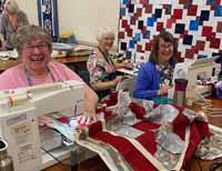 Janet Tonkin, Kathy Rathbun and Barbara Southard