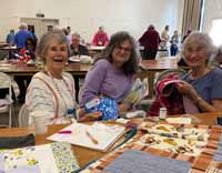 Rena Ferrero, Debbie Faris-Cole and Kay Hartman