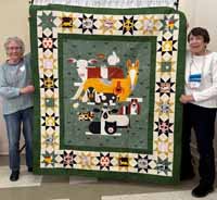 Judy Mathieson and Pam Brown