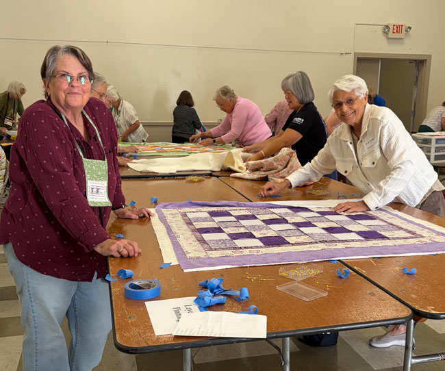 Sue Stone and Lorna Fiori