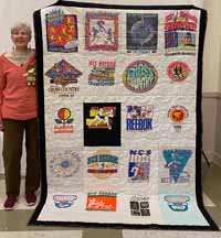 Show and Tell at the Santa Rosa Quilt Guild